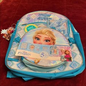 🌺 New Girls Disney Frozen Bagpack 17"🌺